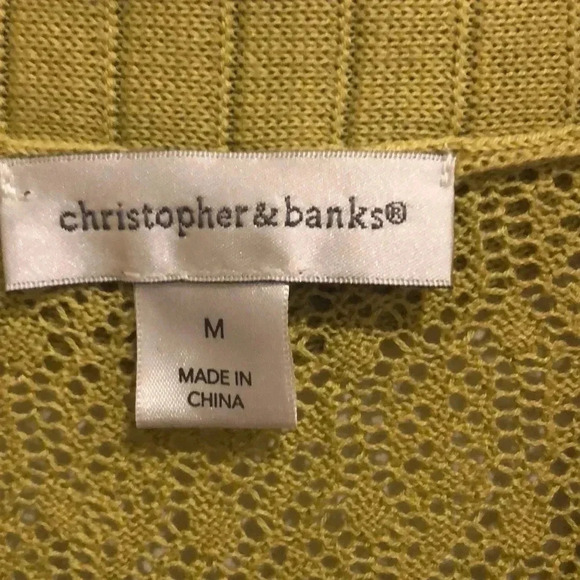 Cardigan women’s greenish yellow - Picture 2 of 3